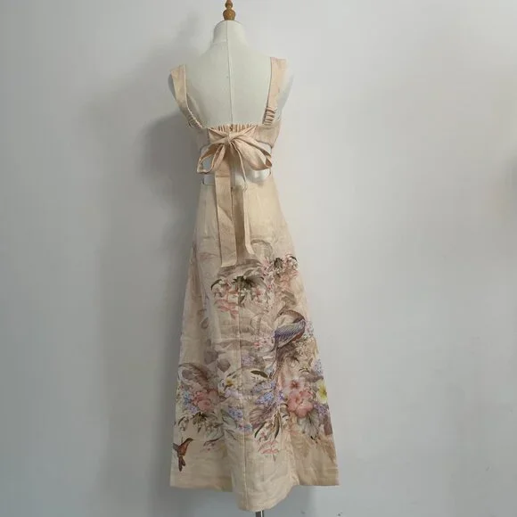 BNWT Zimmermann Illuminate Midi Dress - Picture 7 of 10